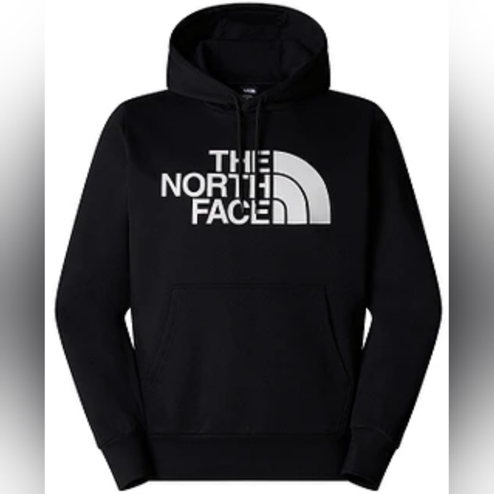 The North Face Men's Half Dome Black and White Logo Hoodie Size M